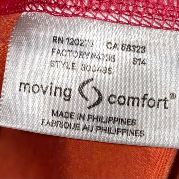 Moving Comfort Orange & Pink Short Sleeve Top - Picture 4 of 5